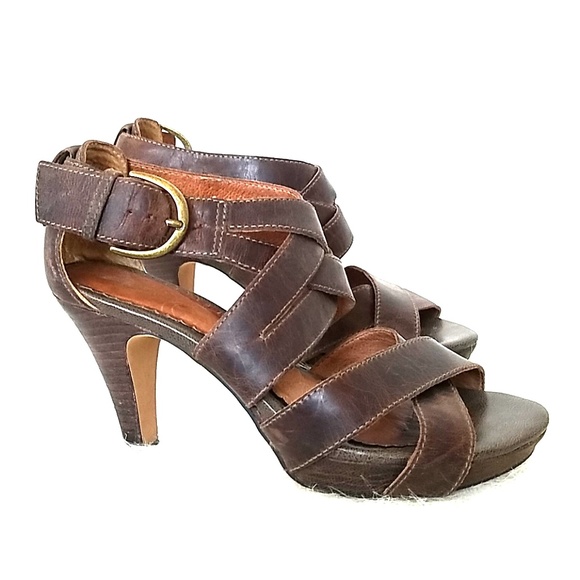 Indigo by Clarks Shoes - Indigo by Clarks leather platform sandals